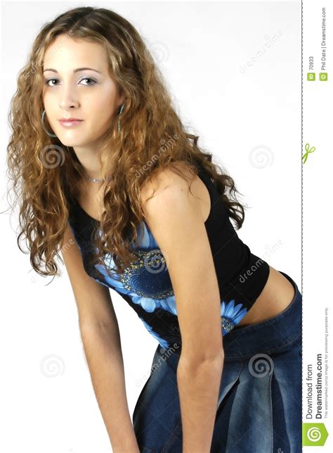 Teen Model 5 Stock Image Image Of Girl Female White