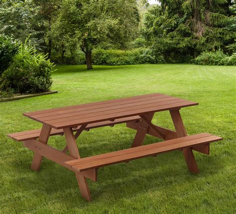Adult Pressure Treated Picnic Tables Outdoor Essentials