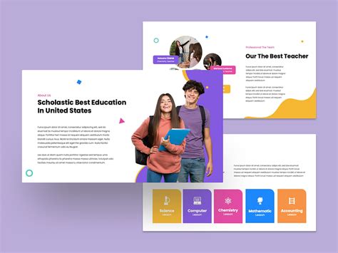 Scholastic Education Powerpoint Presentation Template By Premast On