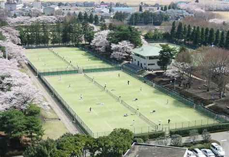 テニスコート 栃木県総合運動公園北・中央エリア