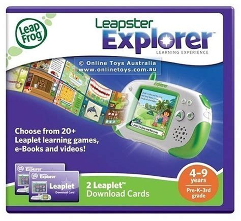 Leapfrog Leapster Explorer Leaplet Online Toys Australia