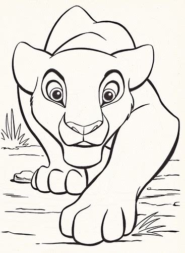 Nala Lion King Coloring Pages At Getcolorings Free Printable