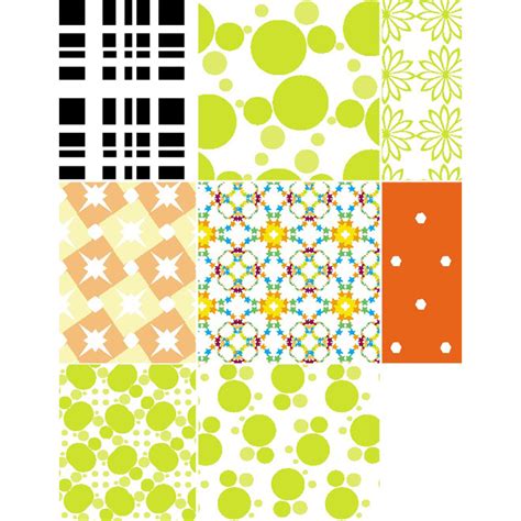 Seamless Patterns Collectionai Royalty Free Stock Svg Vector