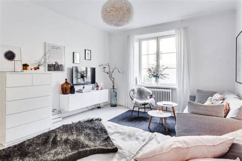 ᐉ Enchanting White Studio Apartment Fresh Design