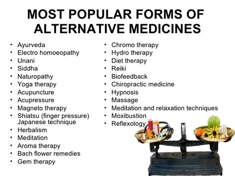 Complementary and alternative medicine (cam) is the term for medical products and practices that are not part of standard care. Complementary and alternative medicine