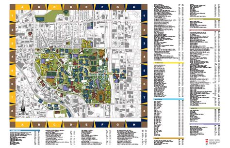 Georgia Tech Campus Map Map Of The World