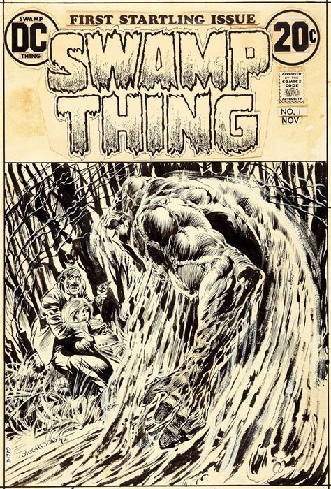 Capns Comics Swamp Thing 1 Covers By Berni Wrightson