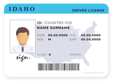 Idaho Driver License License Lookup