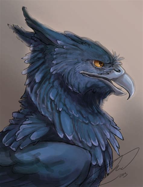 This Is A Friends Handsome Gryphon Character For A Roleplay I Am