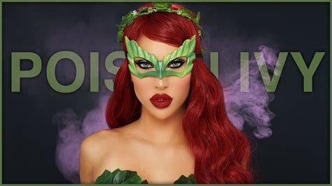 poison ivy halloween makeup tutorial brittanybearmakeup youtube