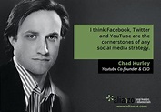 Chad Hurley quote co-founder & CEO Youtube