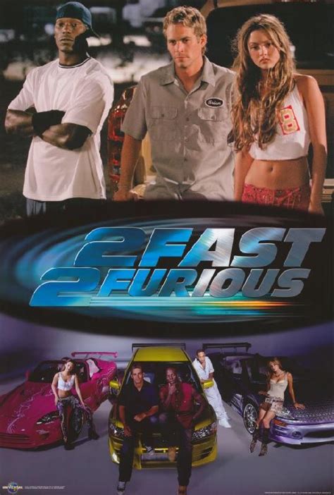 Poster Du Film 2 Fast 2 Furious Acheter Poster Du Film 2 Fast 2
