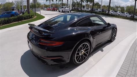 2017 Jet Black Porsche 911 Turbo S 580 Hp Porsche West Broward Youtube