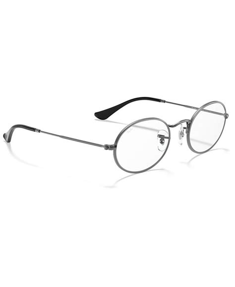 ray ban unisex oval optics eyeglasses rb3547v macy s