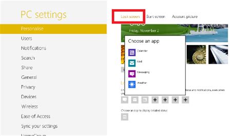 Personalize The Lock Screen In Windows 8 How To Guide