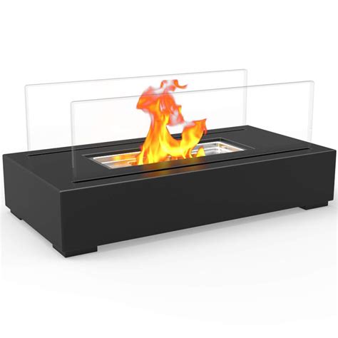 Indoor / outdoor portable tabletop fire pit is a great way to generate warmth in your living space while also adding a touch of sophistication to your ambiance. Regal Flame Utopia Ventless Indoor Outdoor Fire Pit ...
