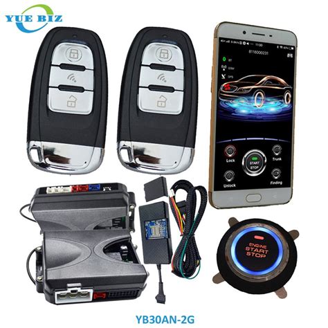Gsm And Gps Car Alarm Security System Remote Start Stop Engine And