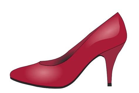 High Heels Red Shoe Clip Art At Vector Clip Art Online