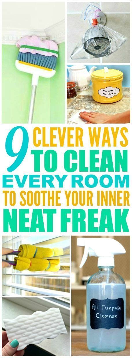 Genius Ways To Clean Every Room In Your Home House Cleaning Tips Cleaning Hacks Deep