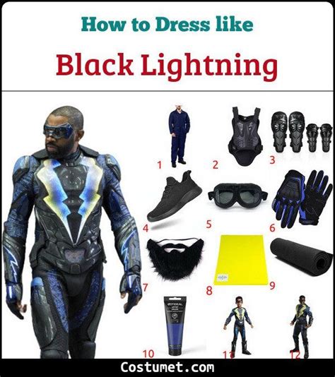 Black Lightning Costume Guide