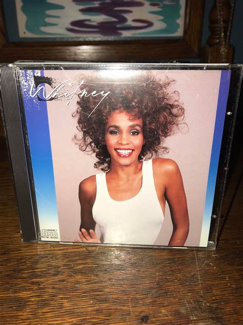Vintage Whitney Houston Self Titled Cd Vintage Compact Disc Whitney