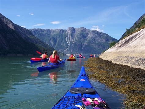 Kayaking In Eidfjord Norway Wdwmagic Unofficial Walt Disney World