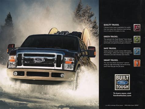 2009 F Series Super Duty Ford Truck Sales Brochure