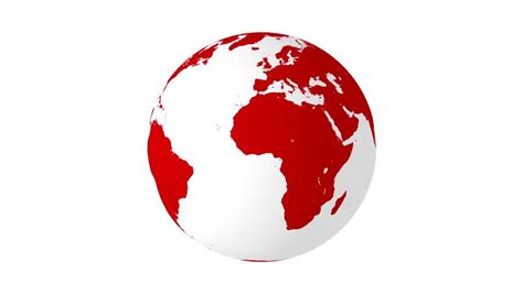 Red World Globe Logo Logodix