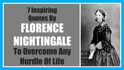 Inspiring Quotes By Florence Nightingale To Overcome Any Hurdle Of Life