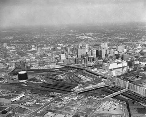 Atlanta Aerial View 1960 Scott Povlot Flickr
