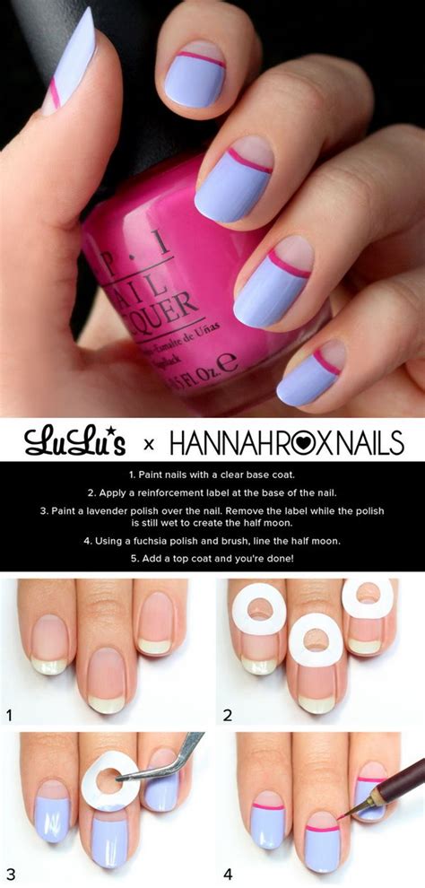 Easy And Fun Step By Step Nail Art Tutorials Noted List