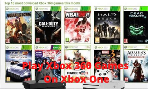 Xbox One Backward Compatibility List To Play Xbox 360 Games