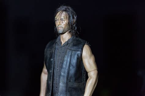 First Attempt At Applying Real Hair Daryl Dixon One Sixth Warriors