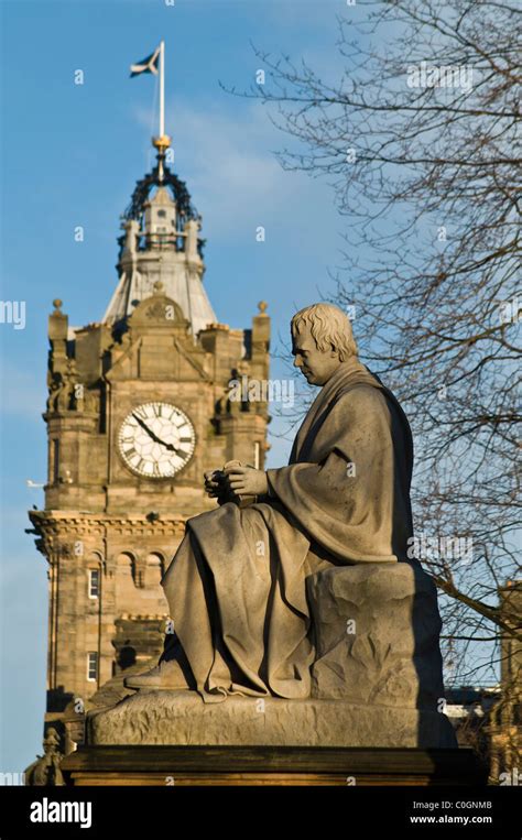 Dh Sir Walter Scott Monument Princes St Gardens Edinburgh Scotland