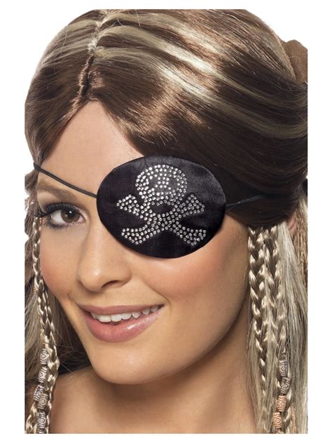 Black Skull Pirate Eyepatch Black Eyepatch The Halloween Spot