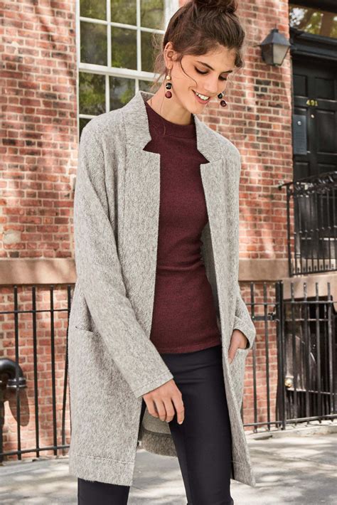 Womens Next Grey Coatigan Grey Coatigan Smart Outfit Everyday