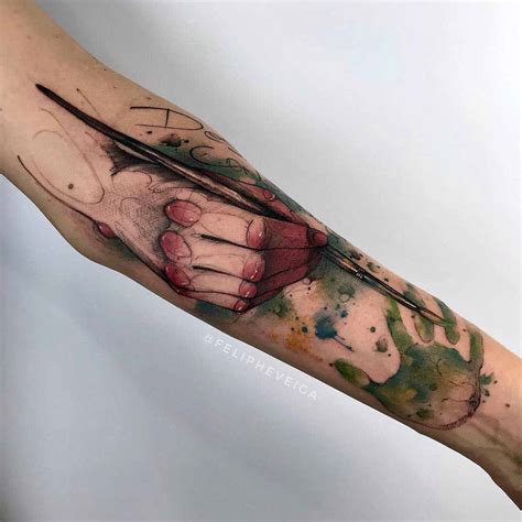 Watercolor Artistic Tattoo Best Tattoo Ideas Gallery
