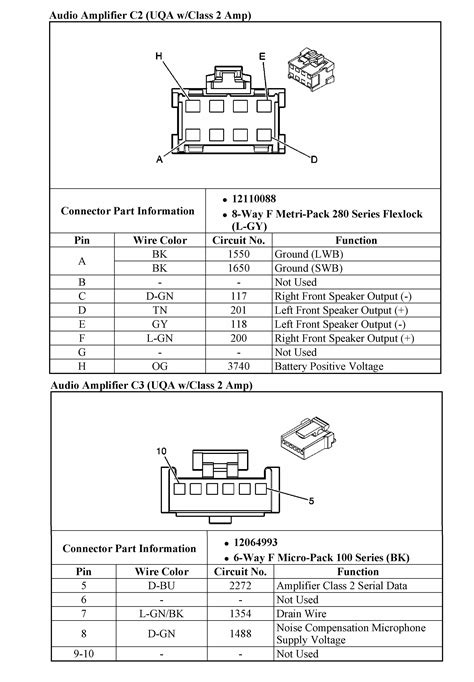 Gmc Sierra Bose Amplifier Wiring