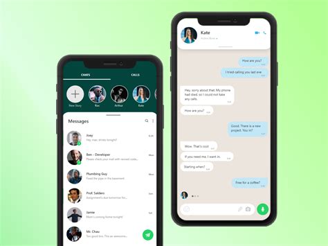 Whatsapp Ui Redesign By Som On Dribbble