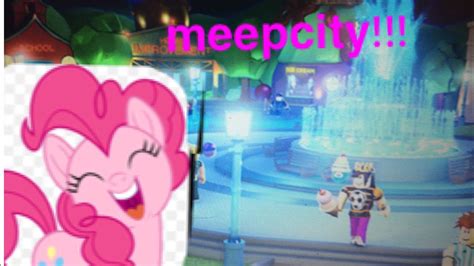 Spike Pinkie Pie Plays Meepcity Roblox Youtube