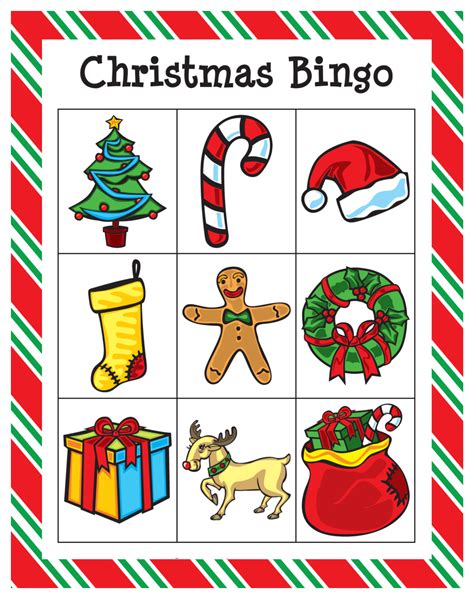 Free Printable Christmas Bingo Cards For 20 Diande