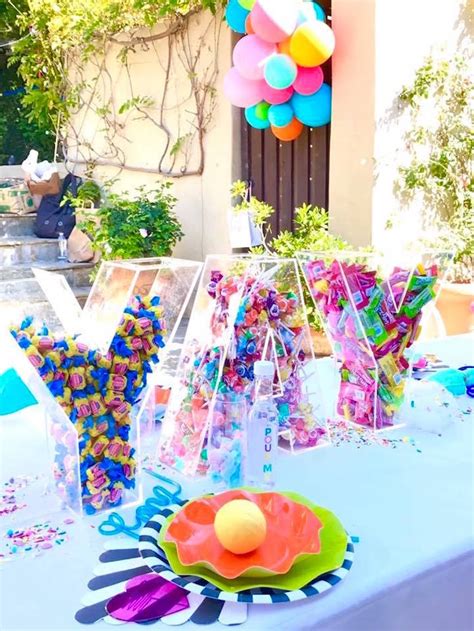 However, if you are the one to organize the birthday party for your child or friend, but you don't have any ideas, we can provide you with many simple and fun 16th birthday ideas. Kara's Party Ideas Colorful Modern 10th Birthday Party ...