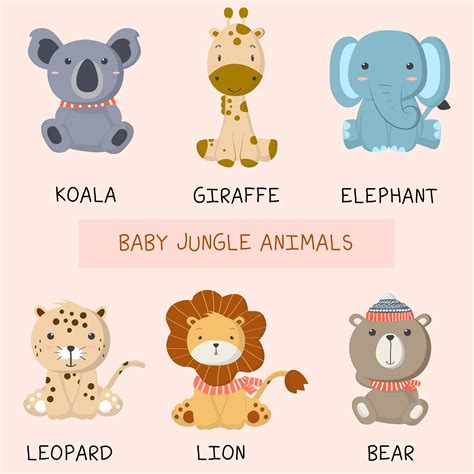 Baby Safari Vector Art Icons And Graphics For Free Download