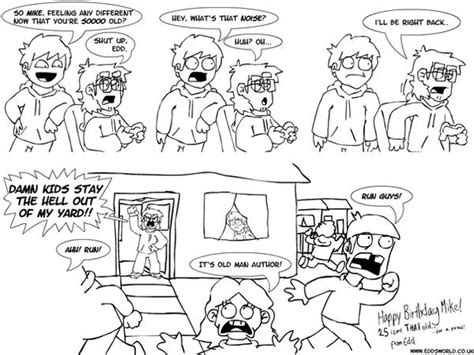 Author Birthday Comic By Eddsworld On DeviantArt