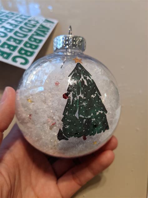 Clear Ornament Ideas My Frugal Christmas