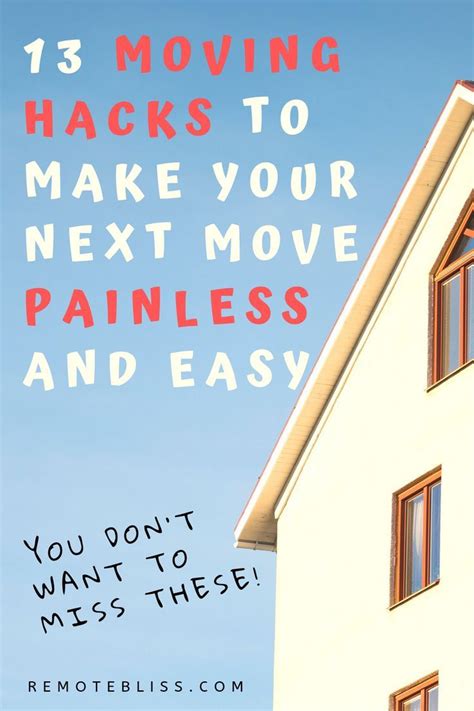 Pin On Moving Hacks Tips On Moving