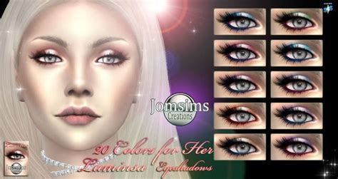 Female Eyeshadow Makeup The Sims 4 P3 Sims4 Clove Share Asia Sims