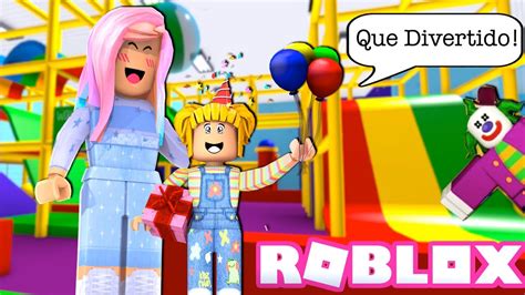 Llevo A Mi Hija Al Parque De Juegos Mas Extraño De Roblox Youtube