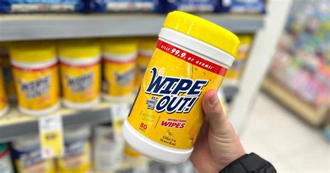 Wipe Out Antibacterial Wipes 80 Count Just 99¢ At Walgreens Regularly