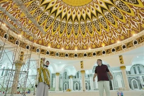 Indahnya Masjid Agung Al Falah Mempawah Adopsi Desain Masjid Terkenal
